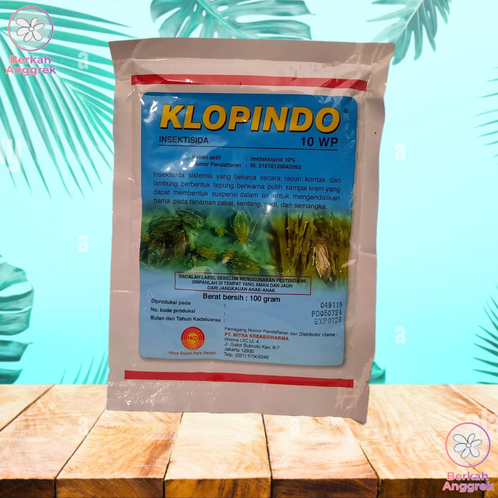 Klopindo 100 Gram Insektisida Imidakloprid