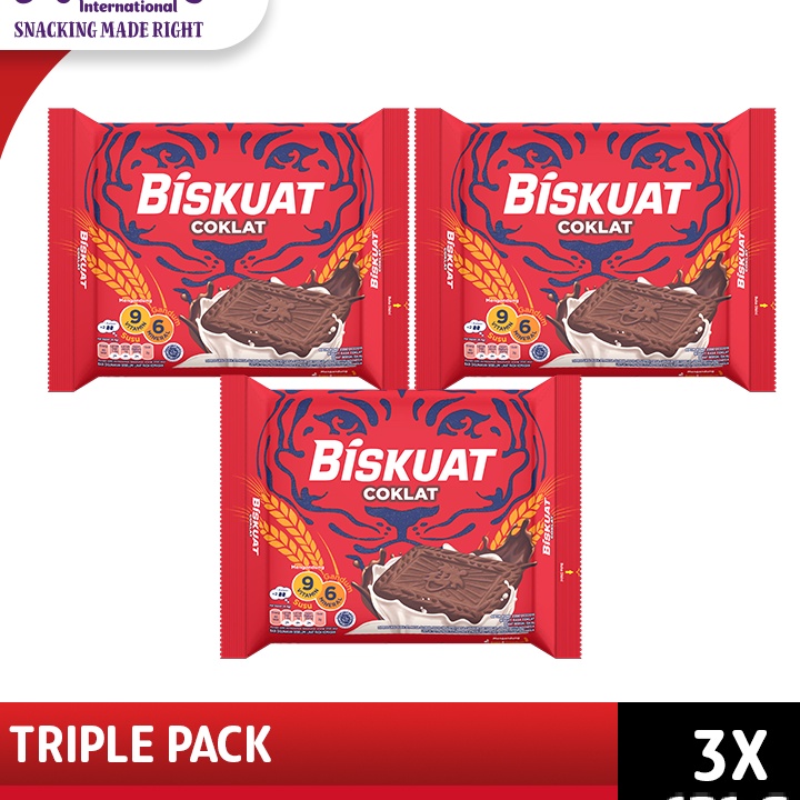 

➩Jual MQHPA Biskuat Biskuit Chocolate Regular 121.6g, Jajanan dan cemilan favoritAnak Sekolah - triplepack Y93 Harga Promo