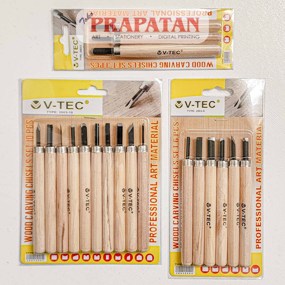 

❉Terkini D0KOO V-TEC Wood Carving Tool Set | Pisau Ukir K67 ✧Best Produk