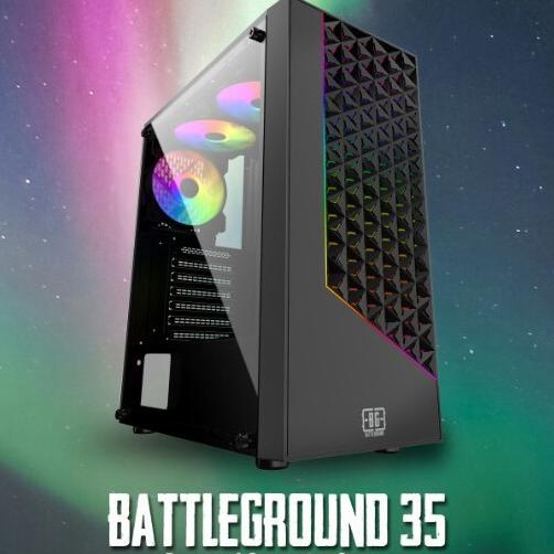 Casing Simbadda BattleGround 35 - ATX, mATX Tempered Glass