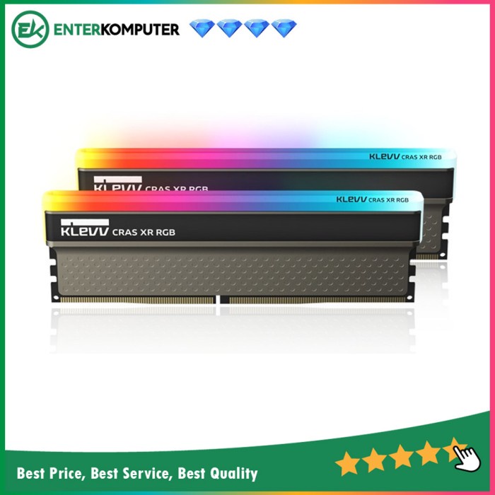 KLEVV DDR4 CRAS XR RGB PC32000 4000MHz 16GB (2X8GB) RGB LED
