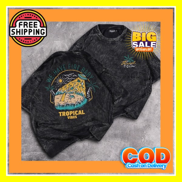 Kaos Oversize Shadows (Ld 106, P 63) Baju Pakaian Atasan Wanita Perempuan Cewek Dewasa Terbaru T-Shi