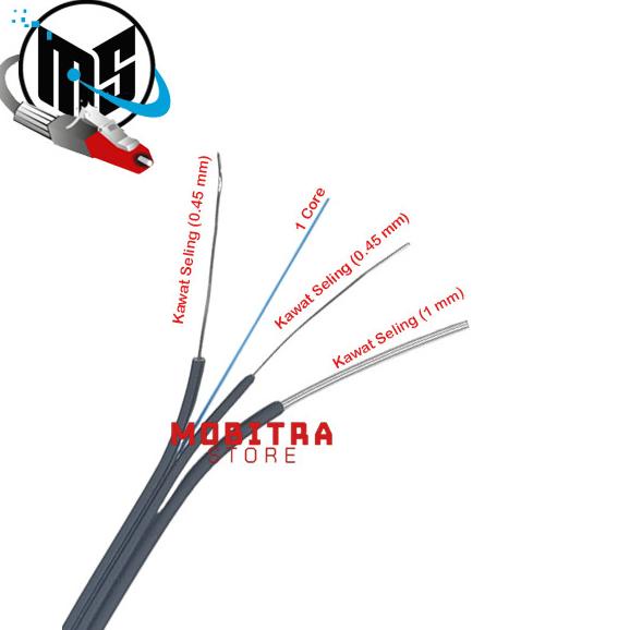 Kabel Fo 1 Core | Kabel Drop Core 1 Core Sm | Cable Fiber Optic