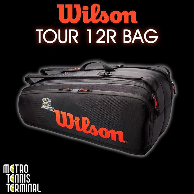 Wilson Tour 12R Bag / Tas Tenis Wilson Tour 12 R ( Tas Raket Tenis )