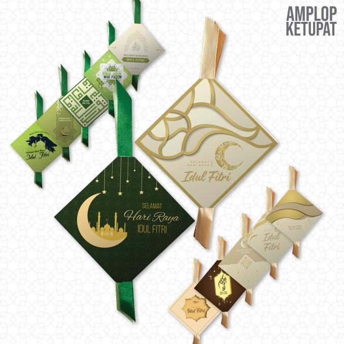 

Angpao Amplop Lebaran / Idul Fitri Unik Bentuk Ketupat