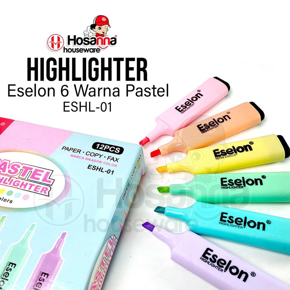 

[PRODUK T8Y7U69] Stabilo / 12pcs Stabilo Pastel / Highlighter / Stabilo Eselon Terlarisss ┏
