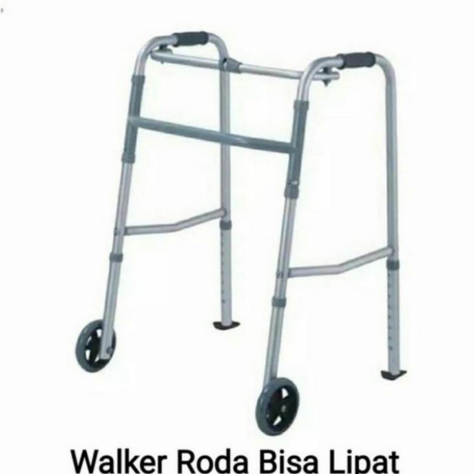 Walker roda alat bantu jalan/tongkat jemuran roda kaki 4/ walker