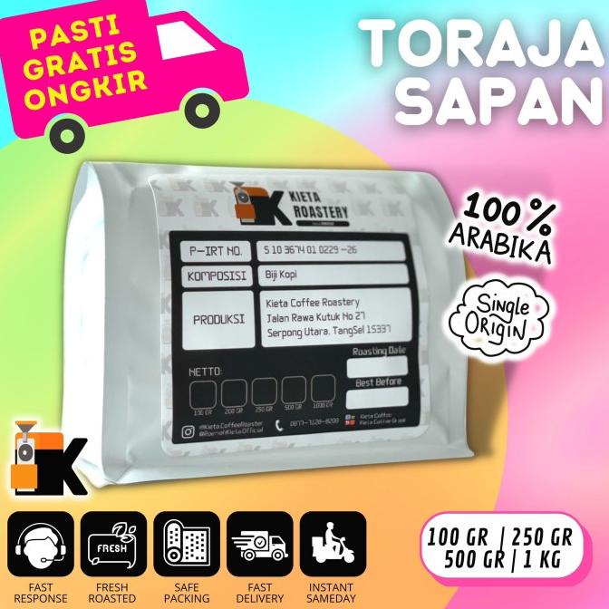 

Biji Kopi Arabika Toraja 250Gr