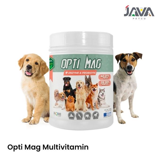 Optimag Suplemen Multivitamin Untuk Anjing All Breed 500 Gram