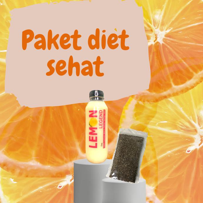 

best produk] sari lemon+chia seed minuman pelangsing badan ampuh 100% murni