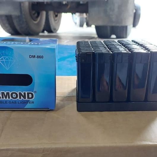 Korek Api Gas Merk Diamond Polos