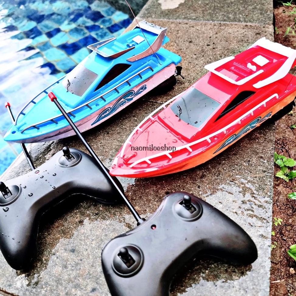Stok Banyak↑ PQYWR RC SPEED BOAT Remote Control perahu air Kapal RC Speedboat Kapal Remot Kontrol RC