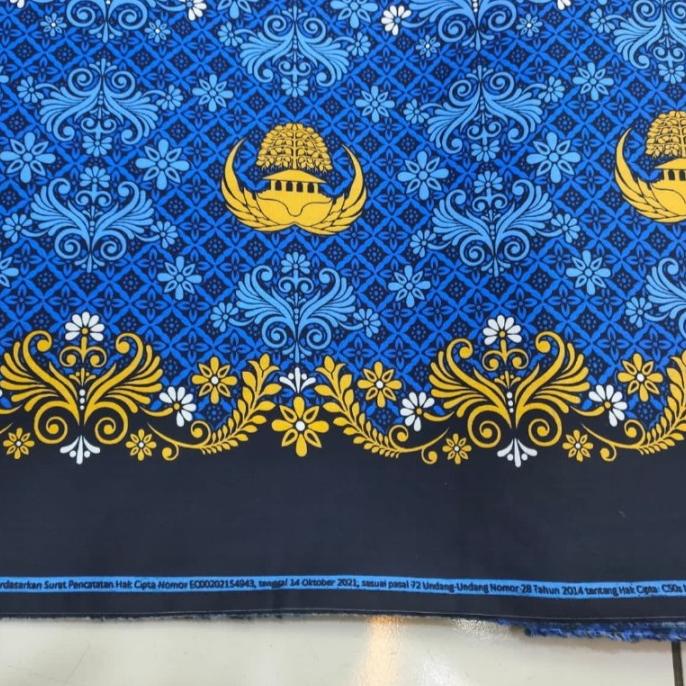 Kain Korpri Batik Korpri Terbaru Sritex bahan katun C40S