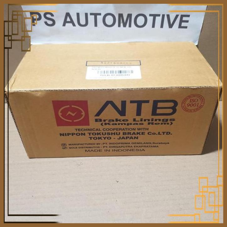 [Psa] Brake Lining Mitsubishi Canter Ps125 Hdx Ntb M040-1