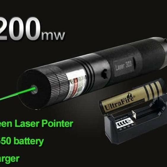 Green Laser Pointer 303 Senter Laser Hijau Variasi