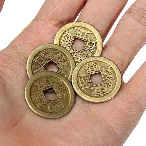1Pcs Replika Koin Cina 1.5Cm 2Cm 2.5Cm - Koin China - Koin Kuno