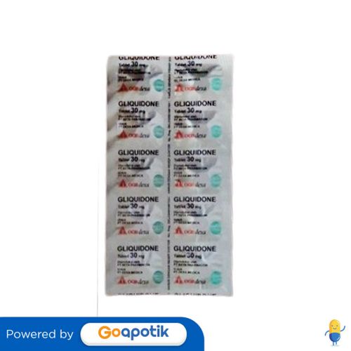 GLIQUIDONE OGB DEXA MEDICA 30 MG STRIP 10 TABLET