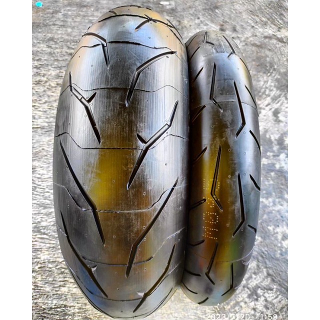 BAN MOGE BARU/NEW PIRELLI DIABLO ROSSO CORSA 120 70 17 VS 190 55 17 IMPORT