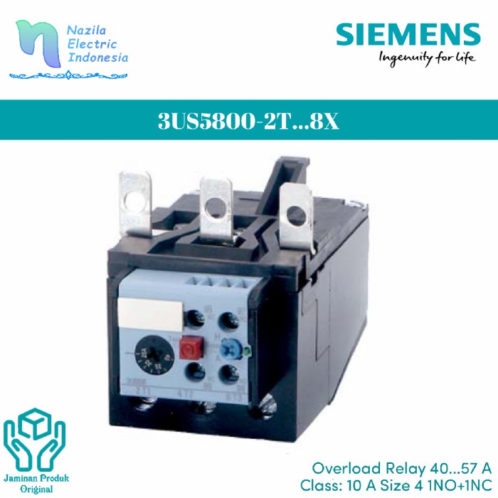Termurah Siemens Motor Starter Protection 3Us 5800 / 3Us58 00 / 3Us5800