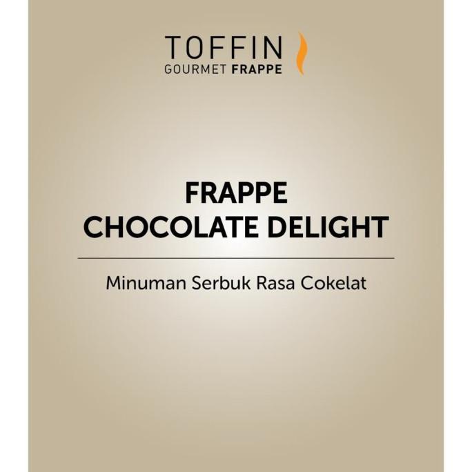 

Toffin Choco Delight Frappe Powder|| Bubuk Minuman Rasa Cokla 800Gram