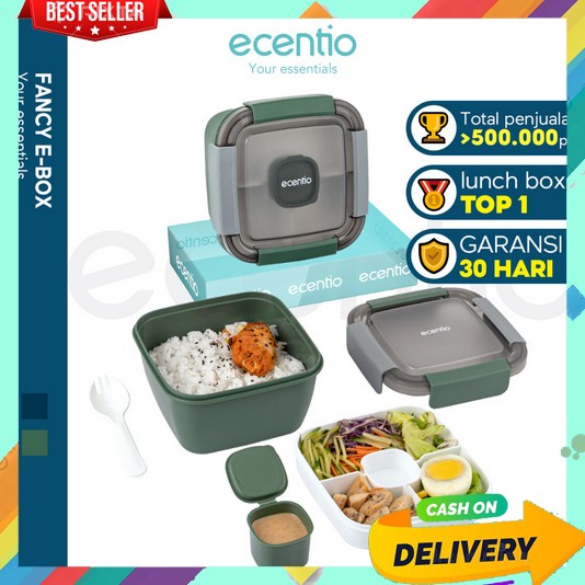 Kotak Makan Lunch Box 1 Set Lengkap Murah Anak Wadah Nasi Sekolah Sd Tuperwar Mini Gratis Tas Botol 