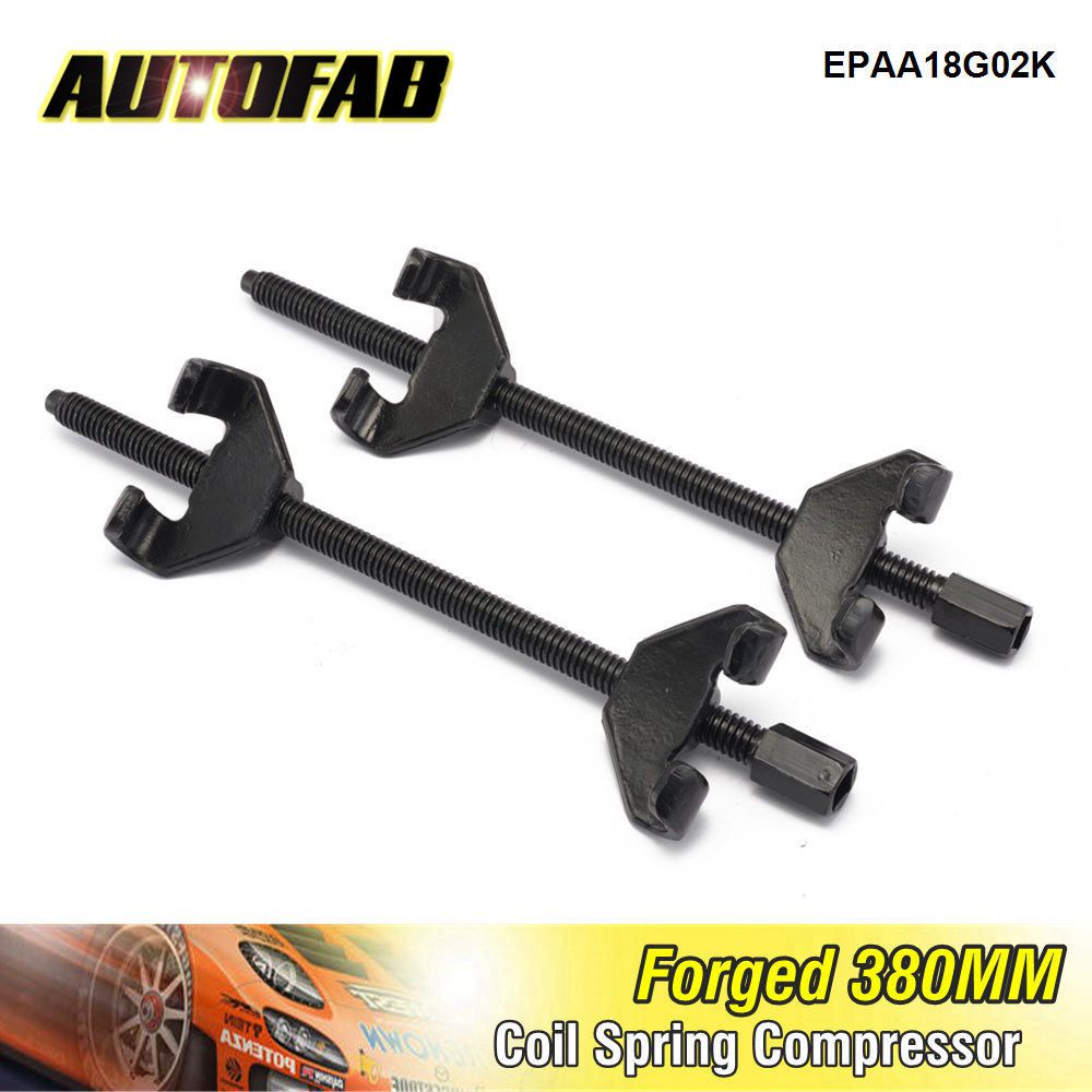 AUTOFAB Forged 380mm 1/2" Coil Spring Compressor Strut Shocks Suspension Compression Clamp Remover I