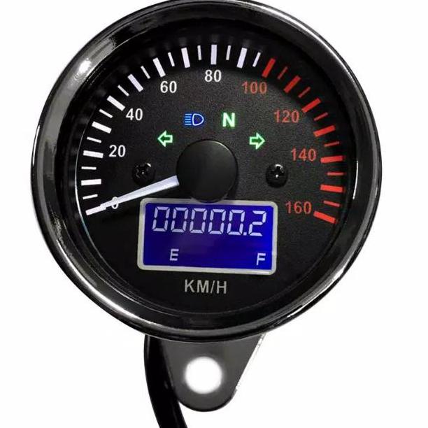 Update Speedometer Kilometer Digital Cb Tiger Rxking Megapro Vixion Motor Model Bulat Variasi Motor