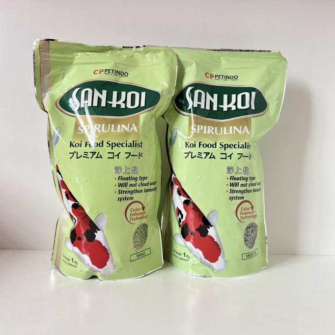 """] Sankoi Small & Medium 1kg/ pakan ikan sankoi