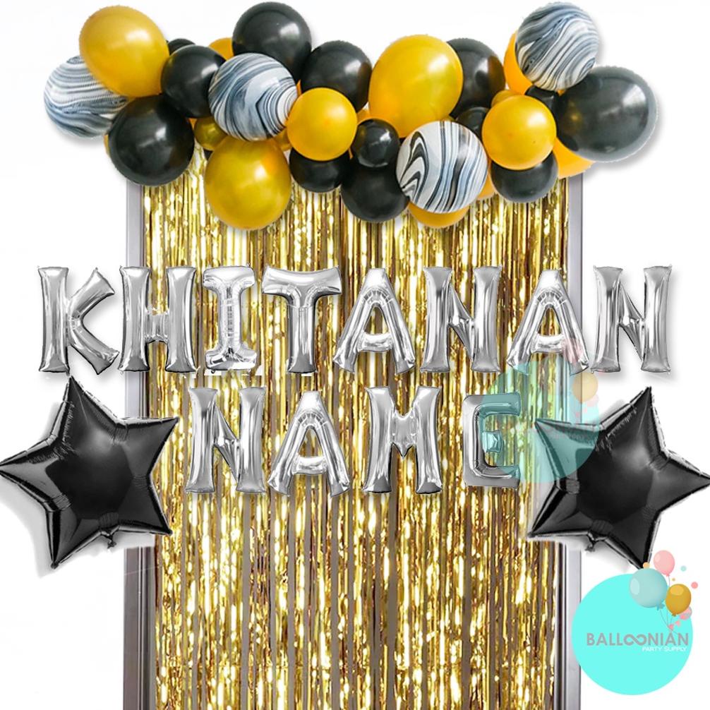 Khitanan Garland Simple Dekorasi Set/Dekorasi Khitanan Anak/Balon Khitanan Murah