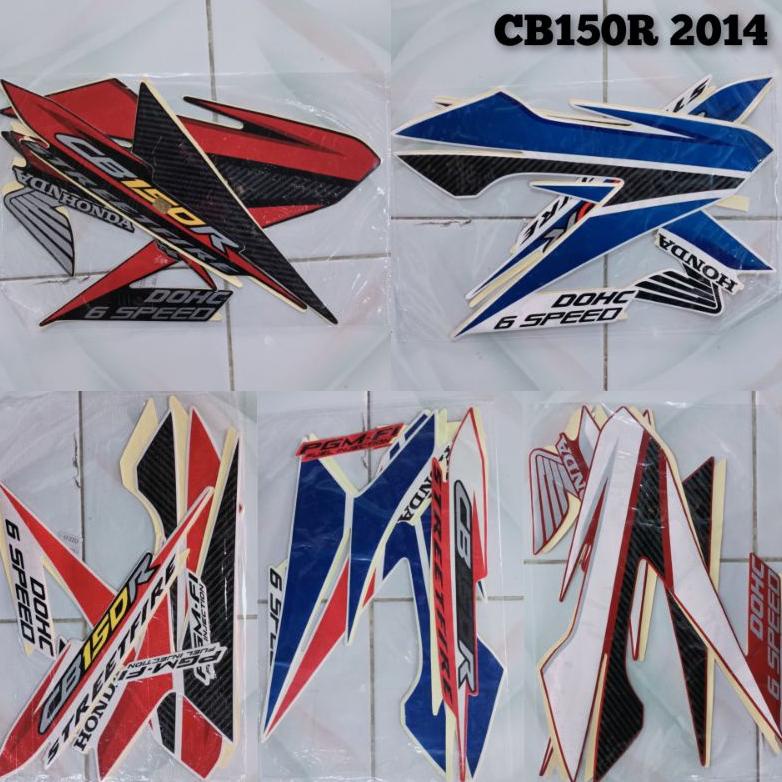 Sparepart Sticker Lis Striping Honda Cb150R 2014 | Stiker Cb150R Motor Ori