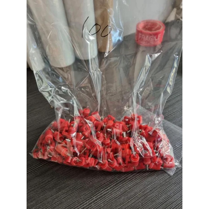 langsung order saja] paket 100 unit kapsul niple tempat minum ayam otomatis nipel