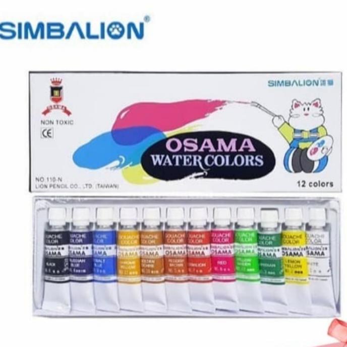 

Cat Air / Water Colour Osama Simbalion 12 Warna