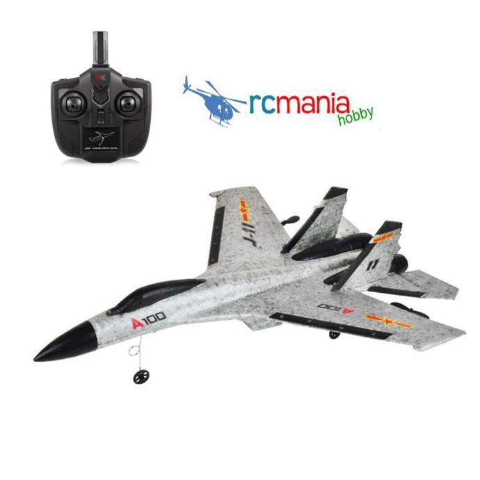 Wl Xk A100 J11 Epp Rc Airplane 2.4G 3Ch Fixed Wing Aircraft Rtf