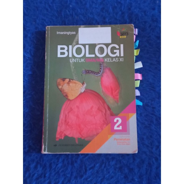 

Preloved Buku Paket Biologi kelas 11