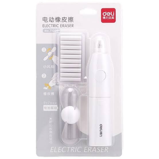 

Deli 71093 Elektric Eraser Ghapus Batere Elektrik