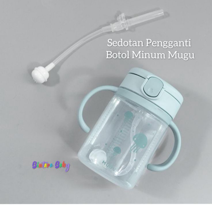 Super Sale Sedotan Pengganti Botol Minum Mugu Training Bottle 220ml / Replacement Straw 330ml Mugu S