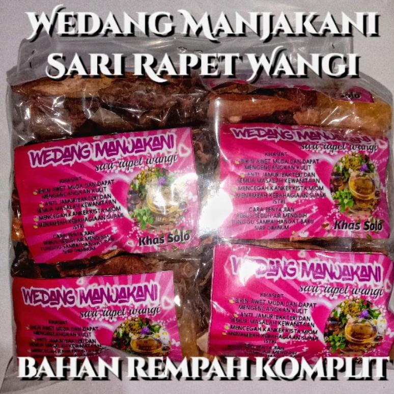 

Bisa Cod 1PACK/10BKS WEDANG MANJAKANI SARI RAPET WANGI REMPAH KOMPLIT JSR KHAS SOLO ,.