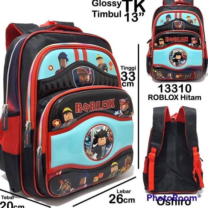 tas TK Roblox Minecraft tas anak sekolah impor anak laki