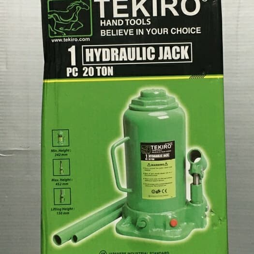 Deskripsi Hydraulic Jack 20 Ton Tekiro / Dongkrak Tol 20 Ton