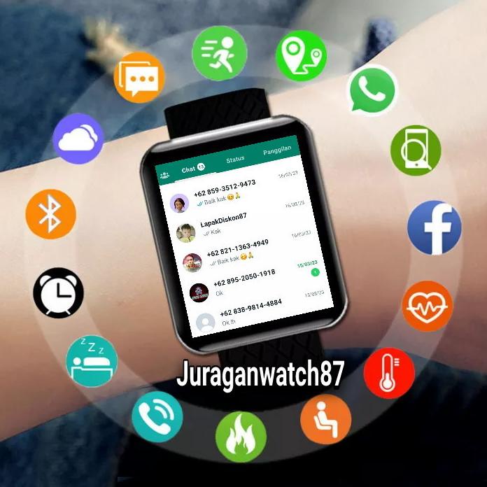 Terbaik Jam Tangan Digital Hp Pintar Imo Android Smartwatch Anak Pria Wanita Dewasa Sport Bluetooth 
