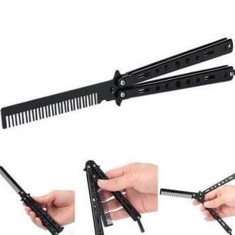 SISIR LIPAT BALISONG SISIR SAKU METAL SISIR LIPAT BESI COWOK