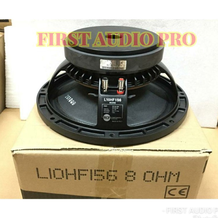 ✢ Speaker Komponen RCF L10HF156 / L 10HF156 / L10 HF156 10 INCH MID LOW GRADE A++