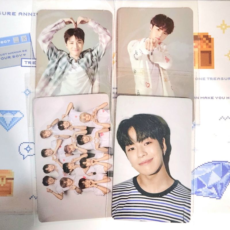 TREASURE Photocard / PC Benefit Ktown / Apple Music [Apmus] POB - Official from Album The First Step