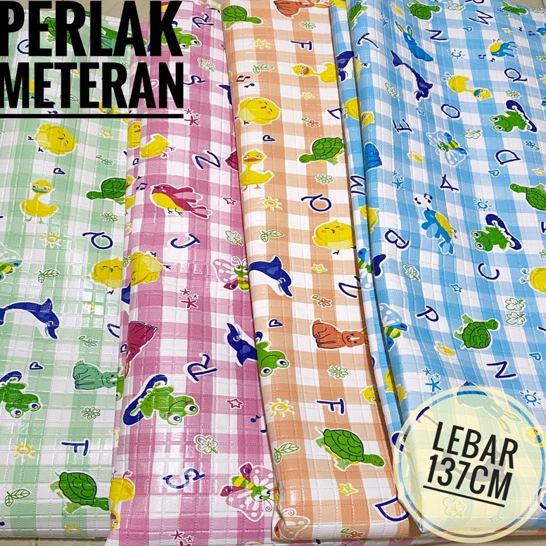 Terbaru Perlak Meteran / Perlak Bayi Dewasa Meteran / Alas Ompol Meteran Lebar 137 cm