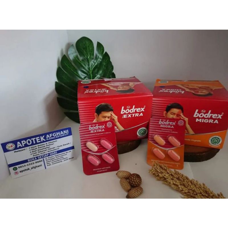 Bodrex Extra, Bodrex MIGRA dan Bodrex Tablet