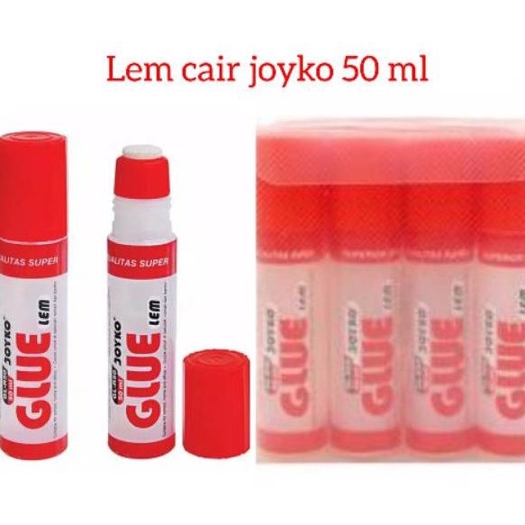 

Ready Stok.. (12 pcs) LEM JOYKO CAIR O GLUE 50 ML M0S