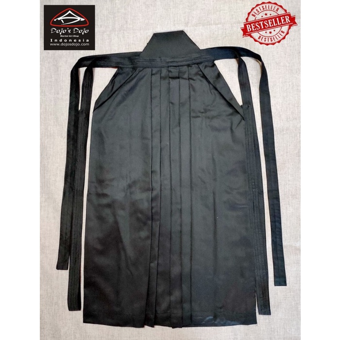 Hakama Aikido Hitam Standard Bela Diri Jepang