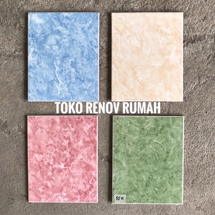 _ cl keramik dinding 20x25 biru/ keramik dinding 25x20 cream/ keramik dinding kamar mandi/keramik pe