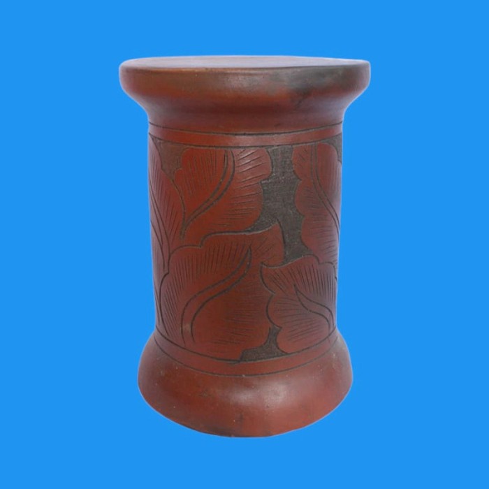 Best Seller Gerabah - Dudukan Pot 40Cm - Standing Pot Tanaman - Bangku Gerabah