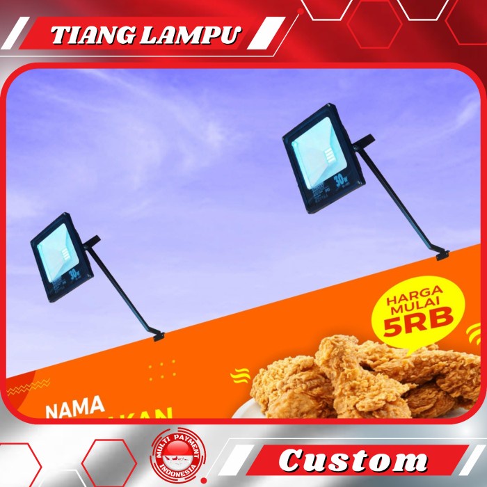 Best Seller Tiang Pengait Banner Lampu Billoard